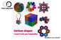 Nickelé lumineux de NdFeB de jouet magnétique coloré de sphères pour des enfants
